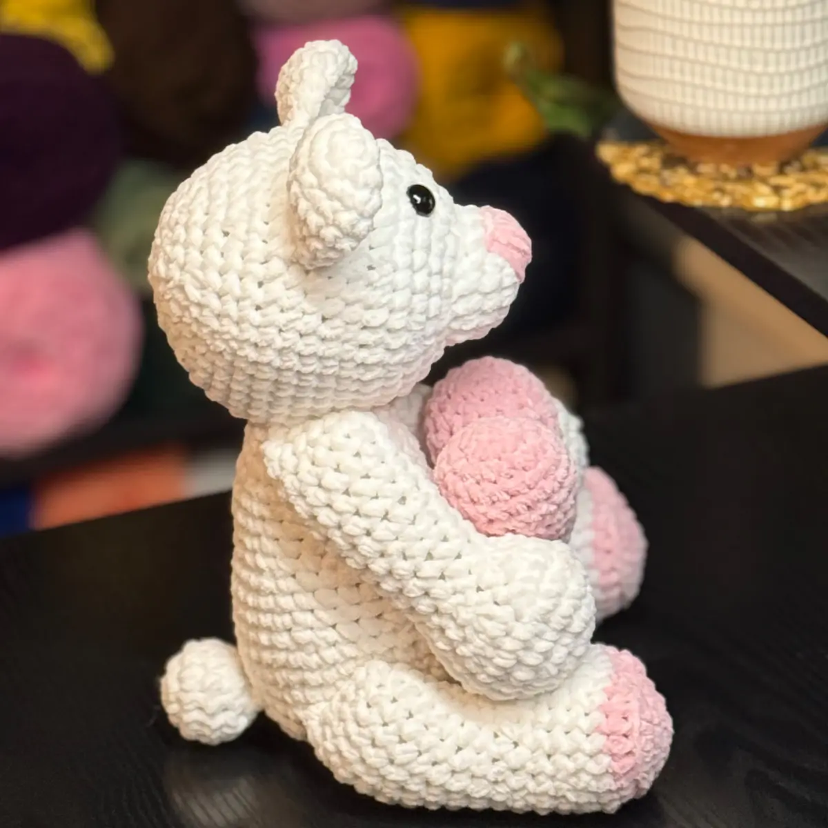 Side View of Teddy Bear