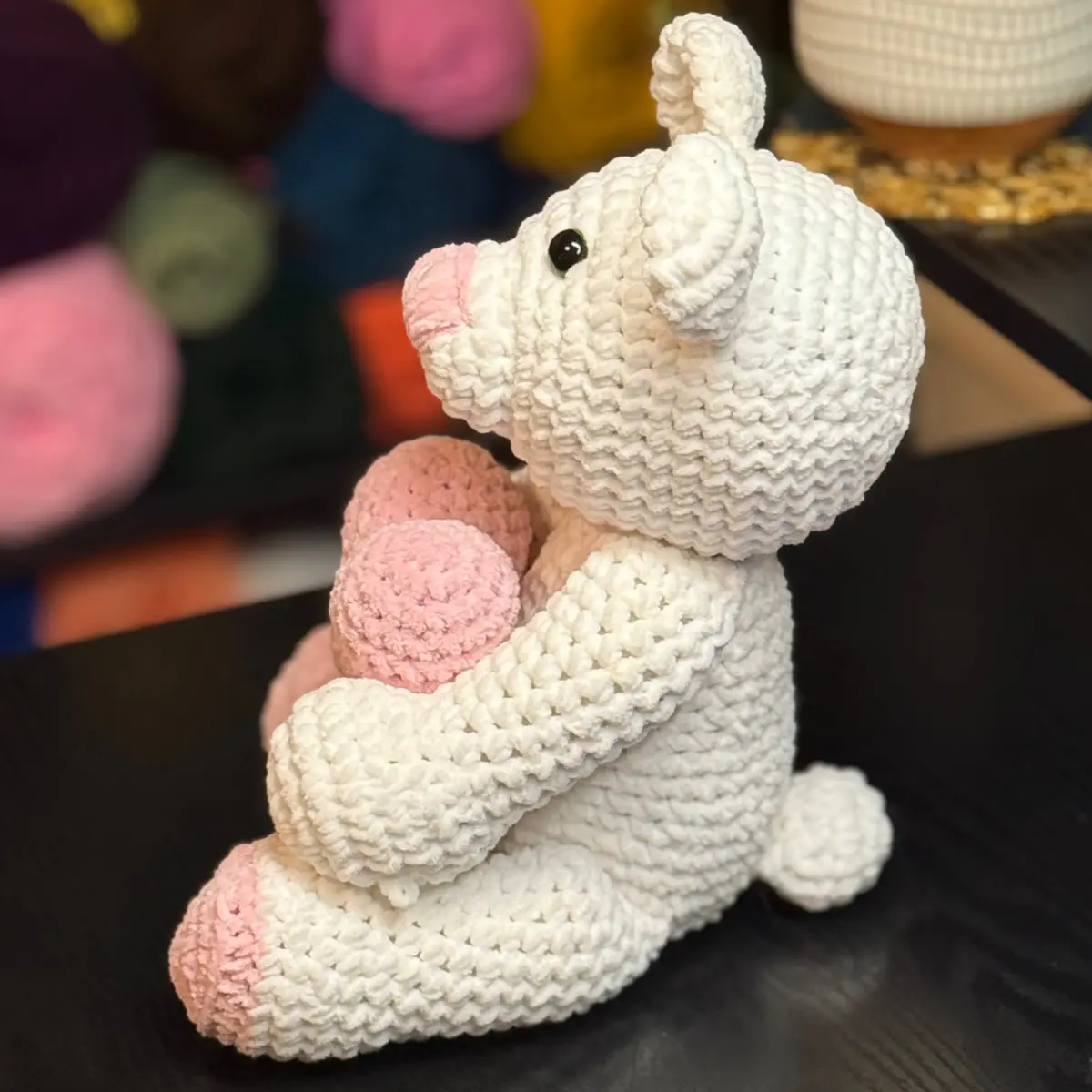 Side View of Teddy Bear