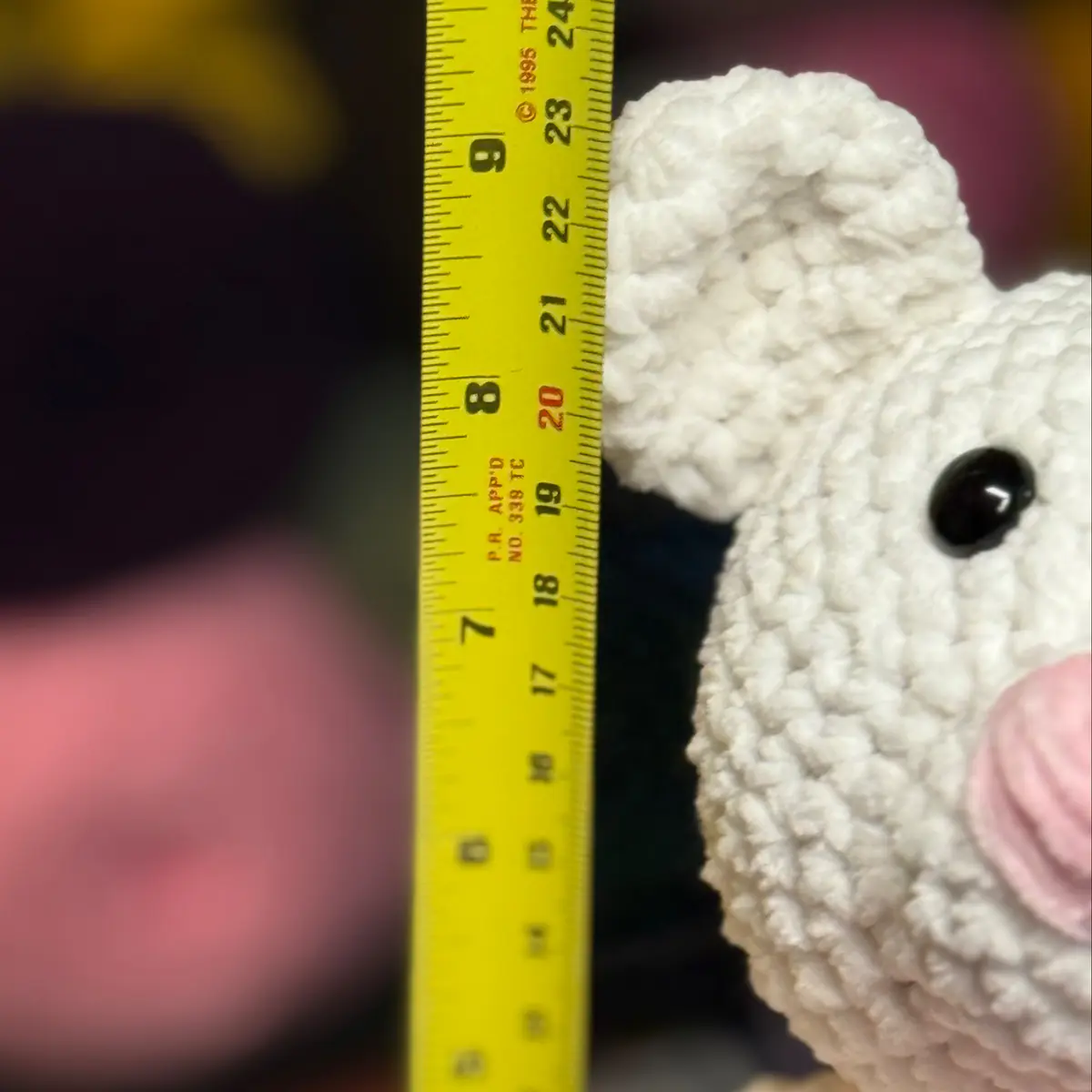 Height of Teddy Bear