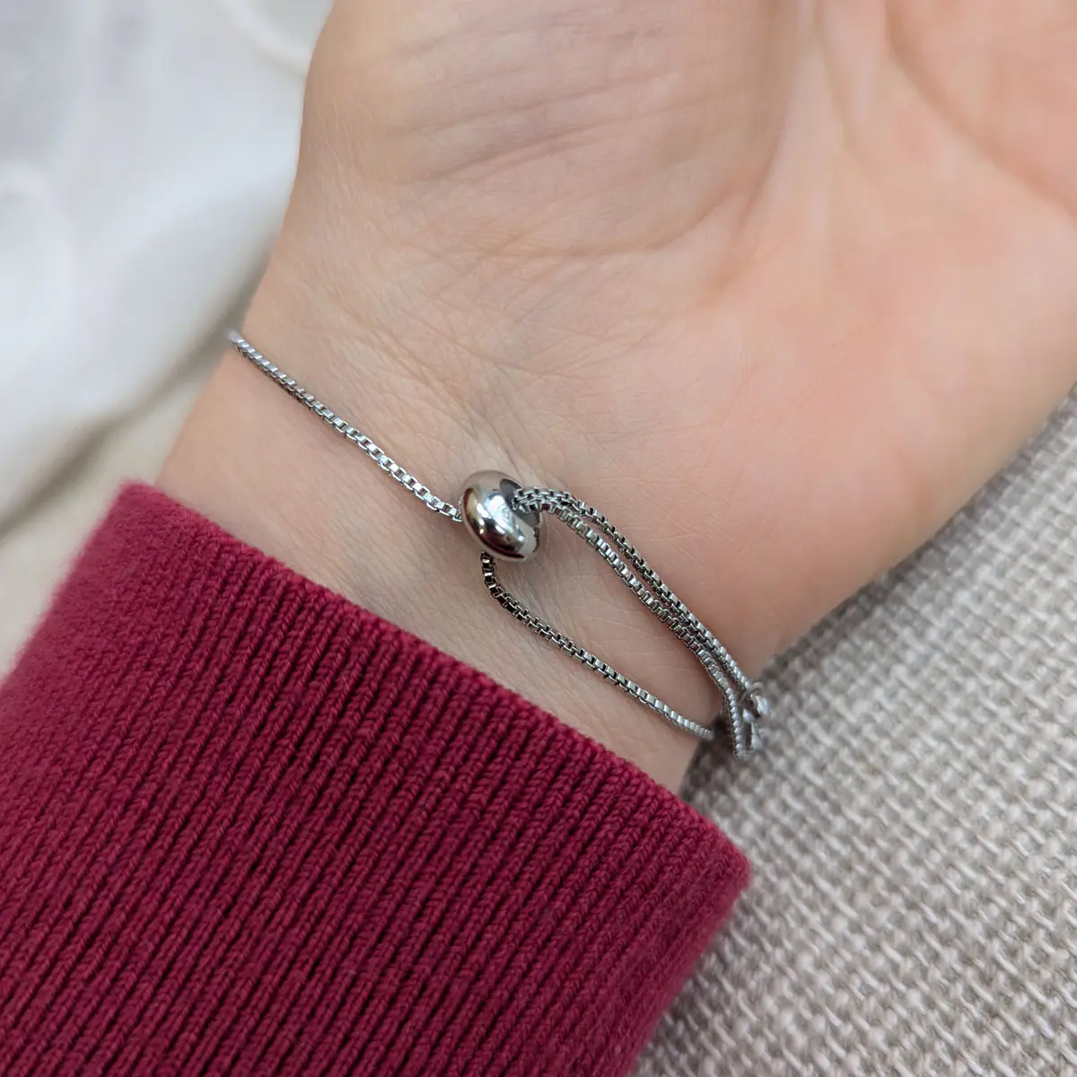 Resin Floral Bracelet 