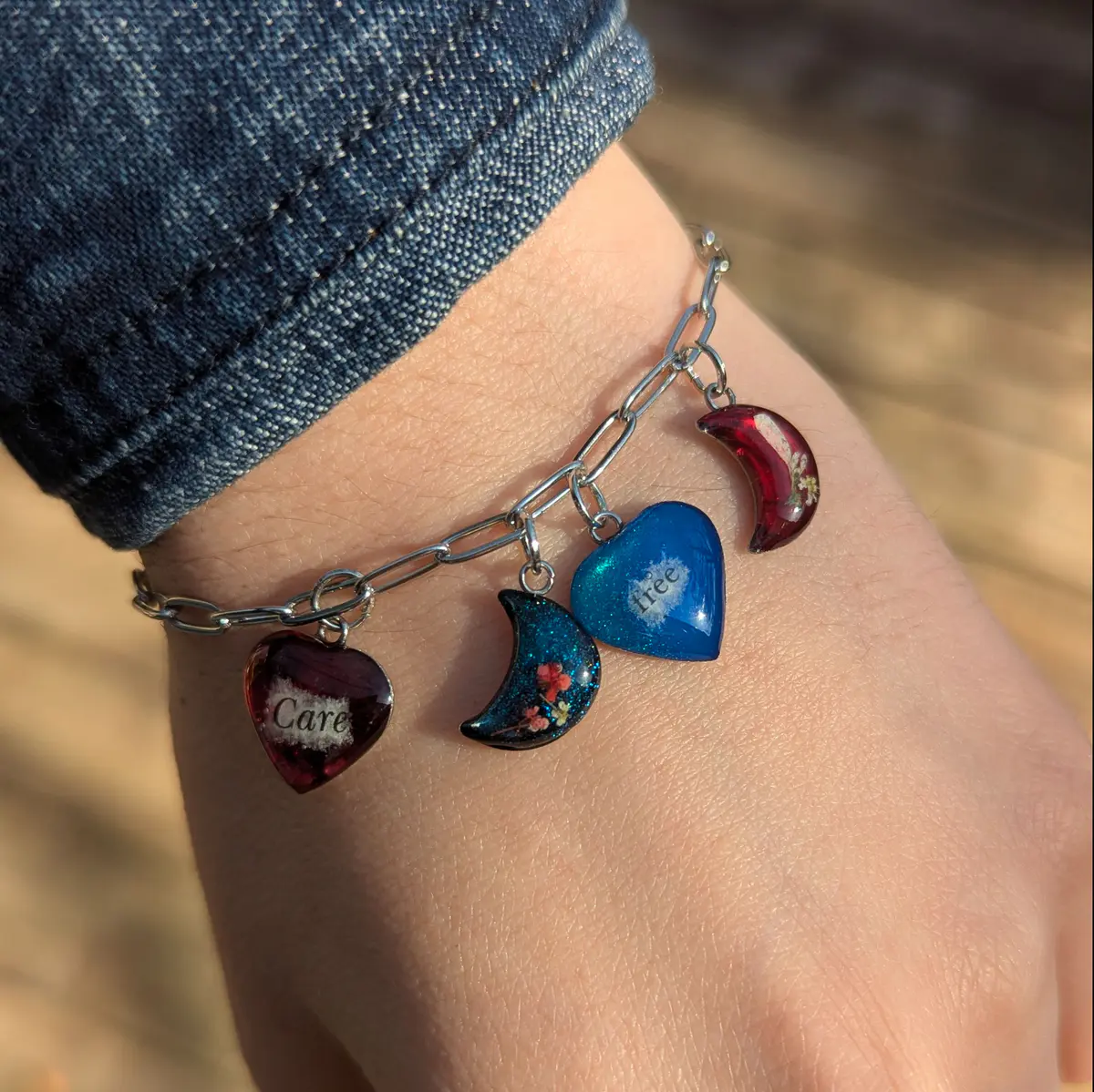 Care Free - 4 charms