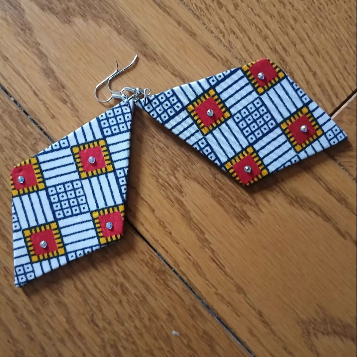 African handmade earrings 