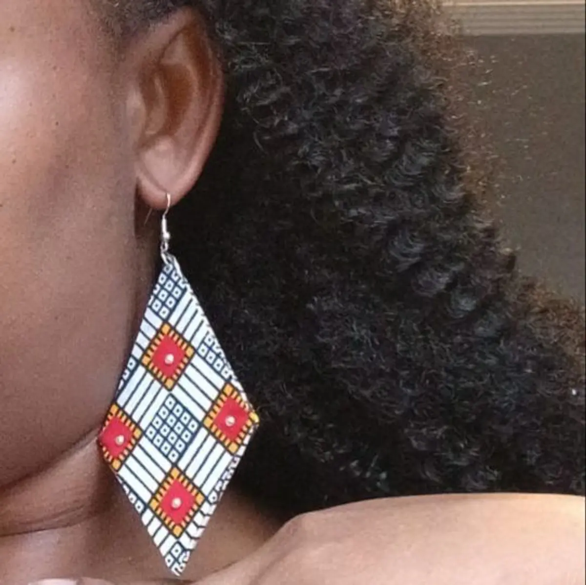 African handmade earrings 