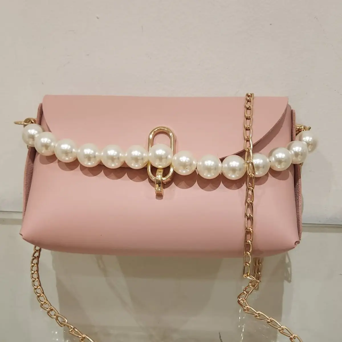 Dusty-Pink handmade bag