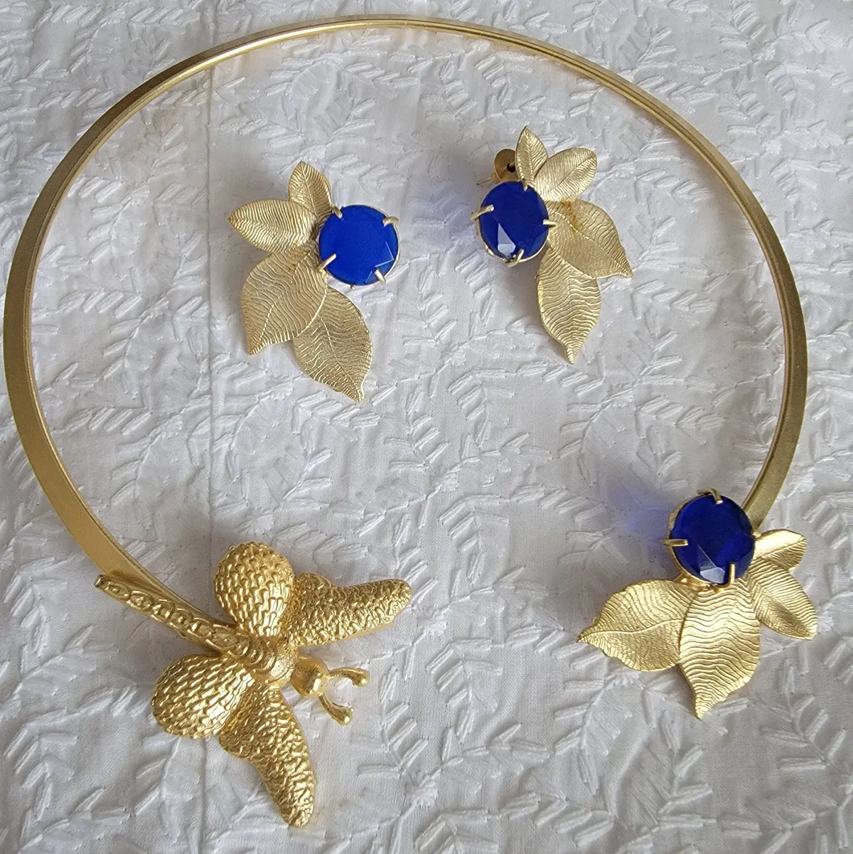 front open hasuli blue