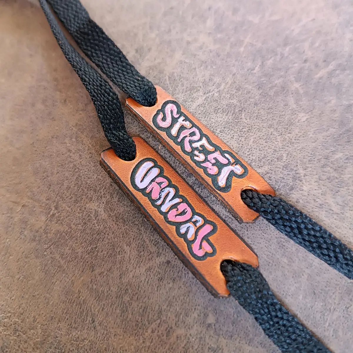 Custom Leather Shoe Tags for Shoelace