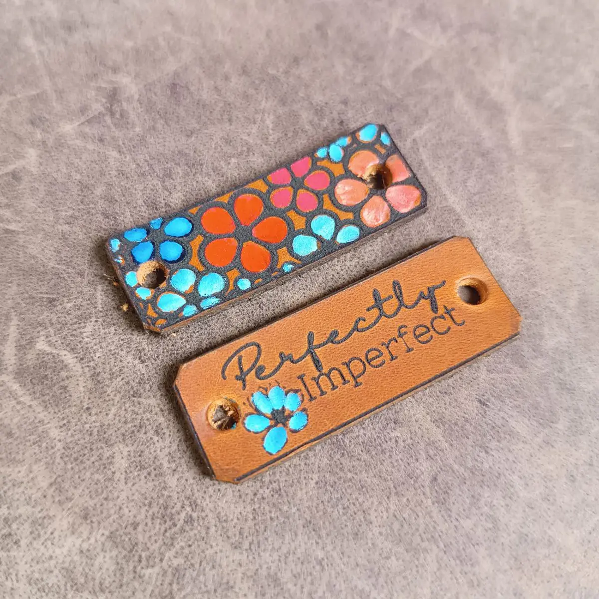 Custom Leather Shoe Tags for Shoelace