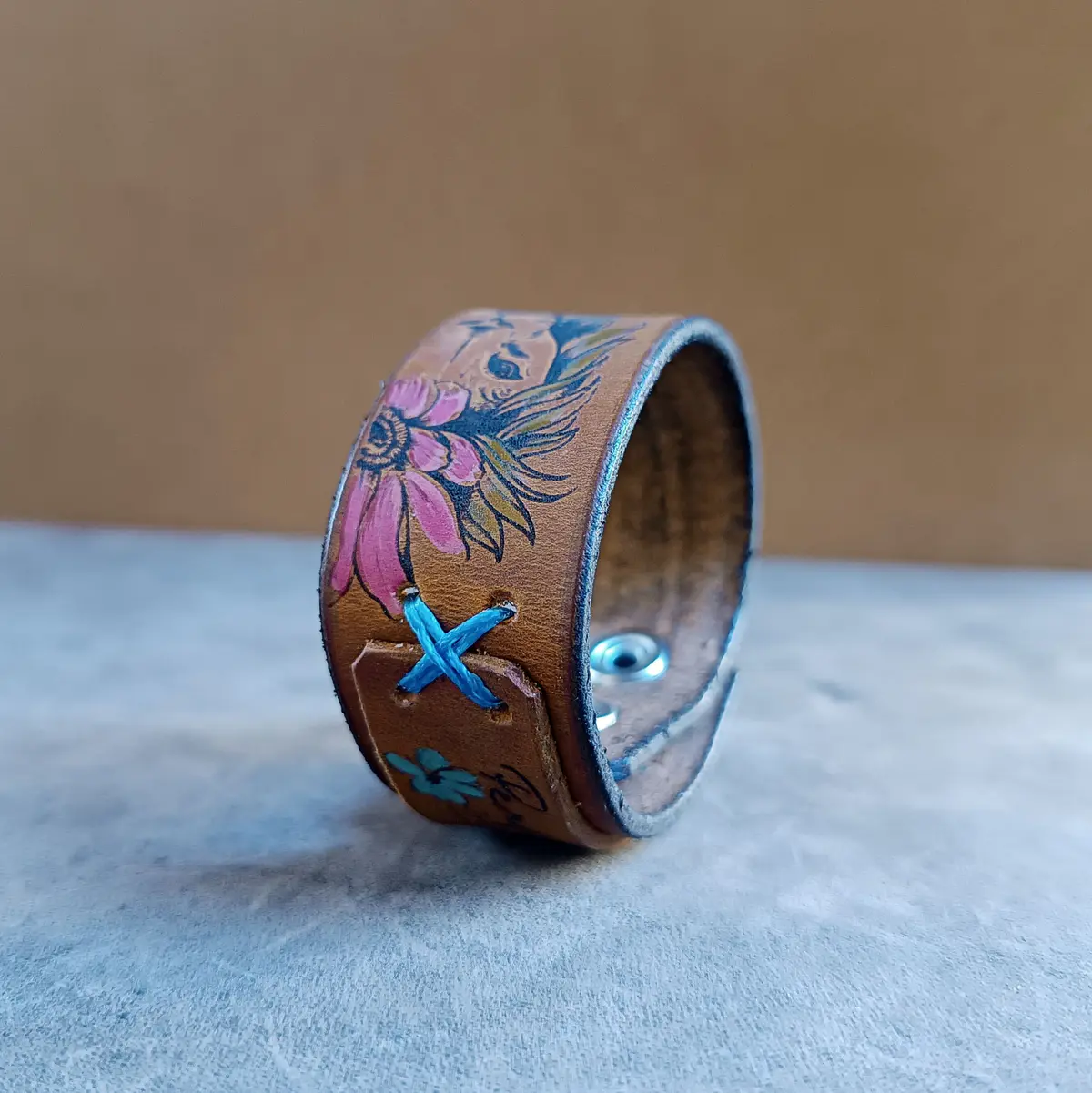 Floral Lioness Bracelet