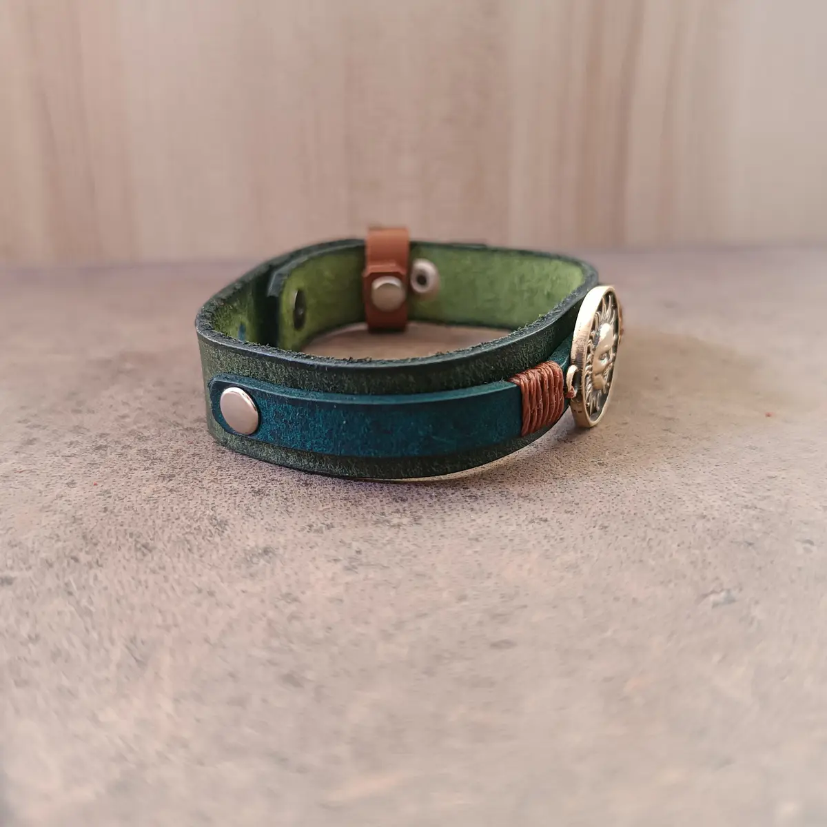 Unisex Apollo Leather Bracelet