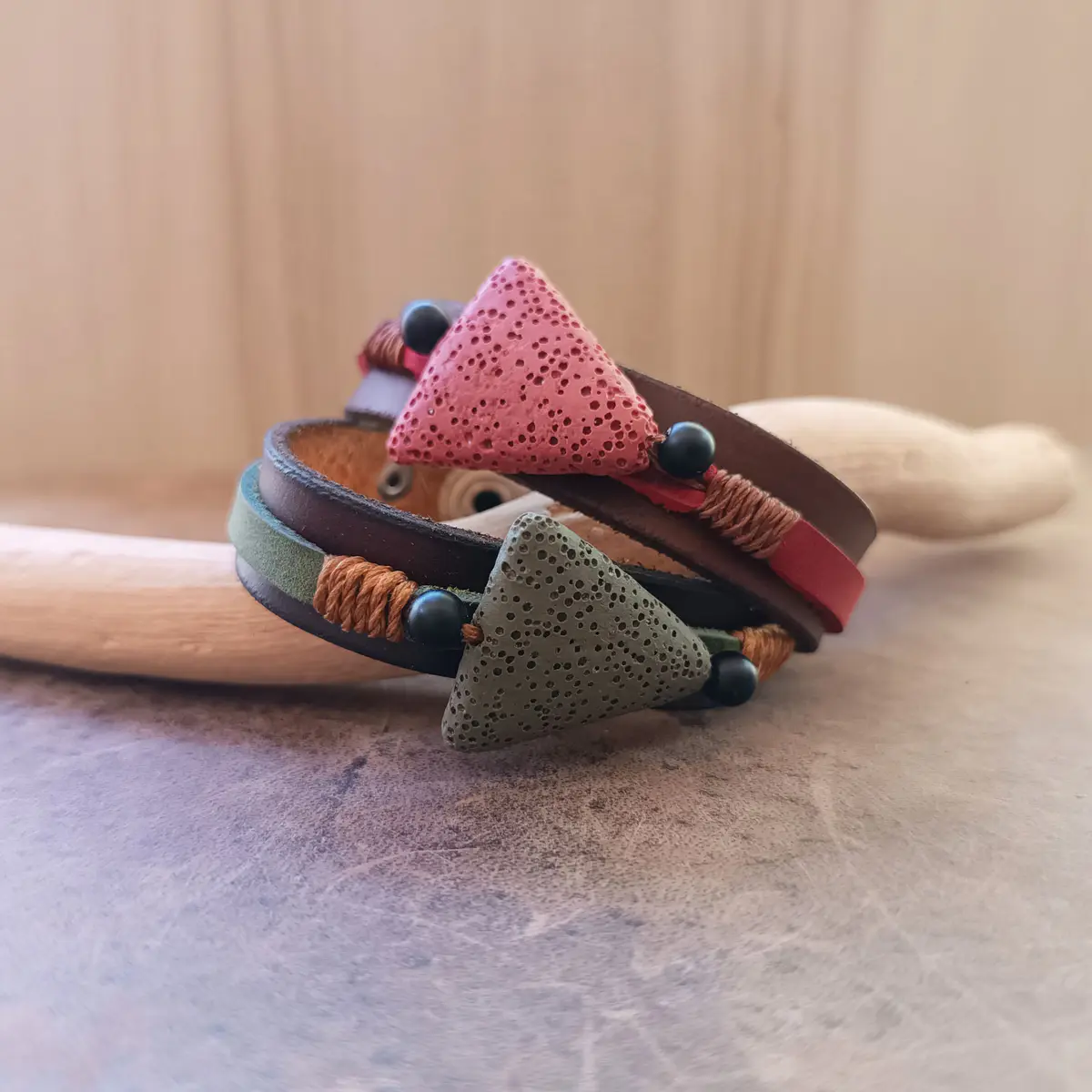 Aromatherapy Bracelet, Volcanic Lava Fragrance Wristbands