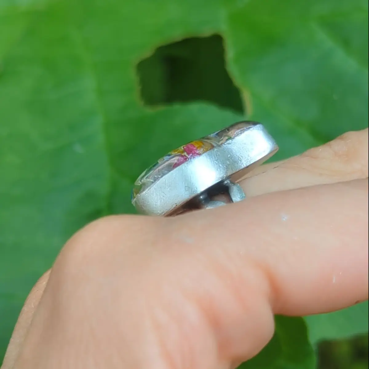Custom resin ring