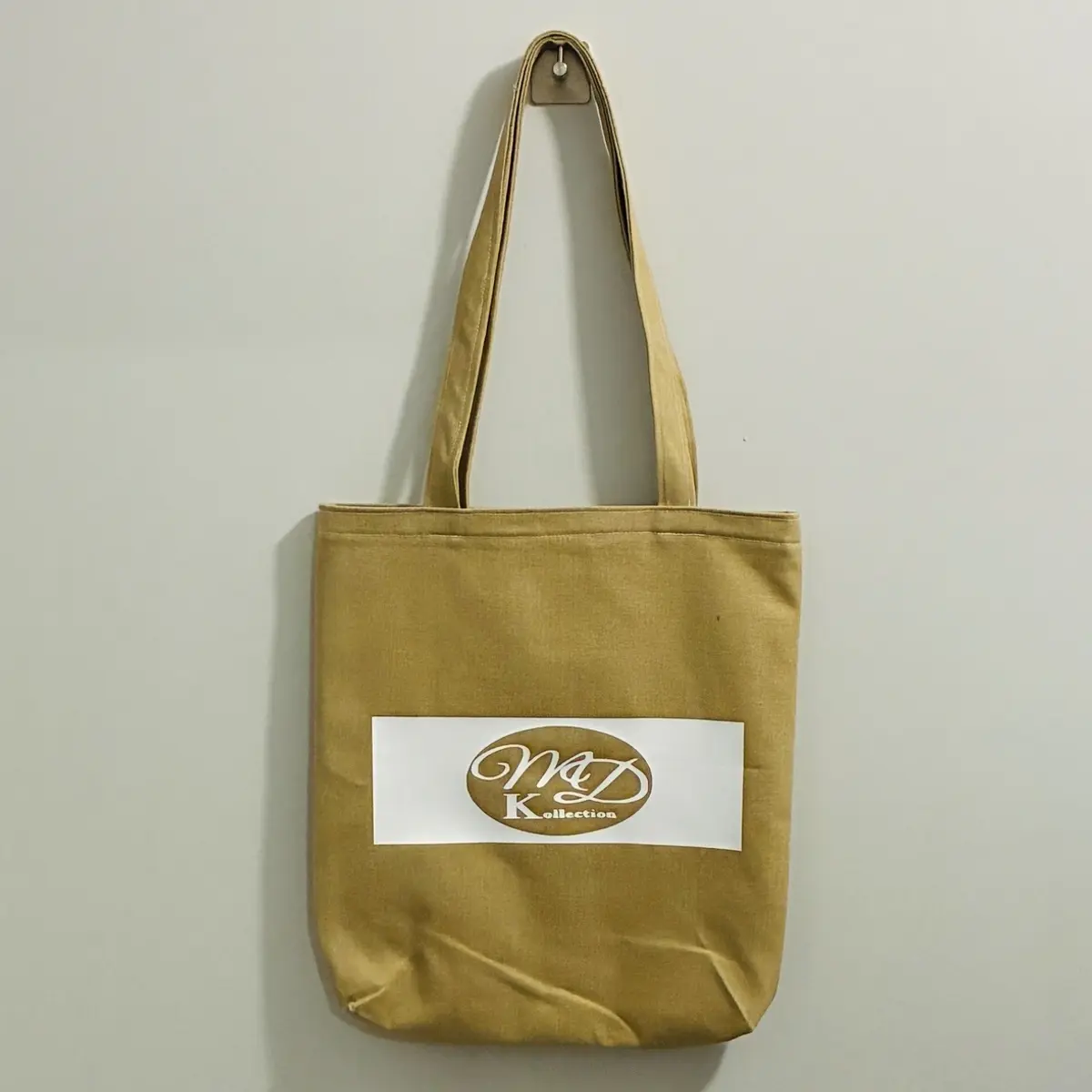 Back view of affirmation tote bag