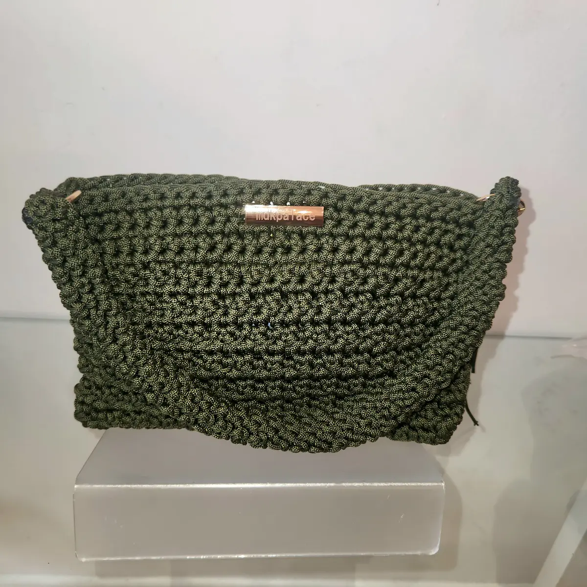 Crossbody green bag