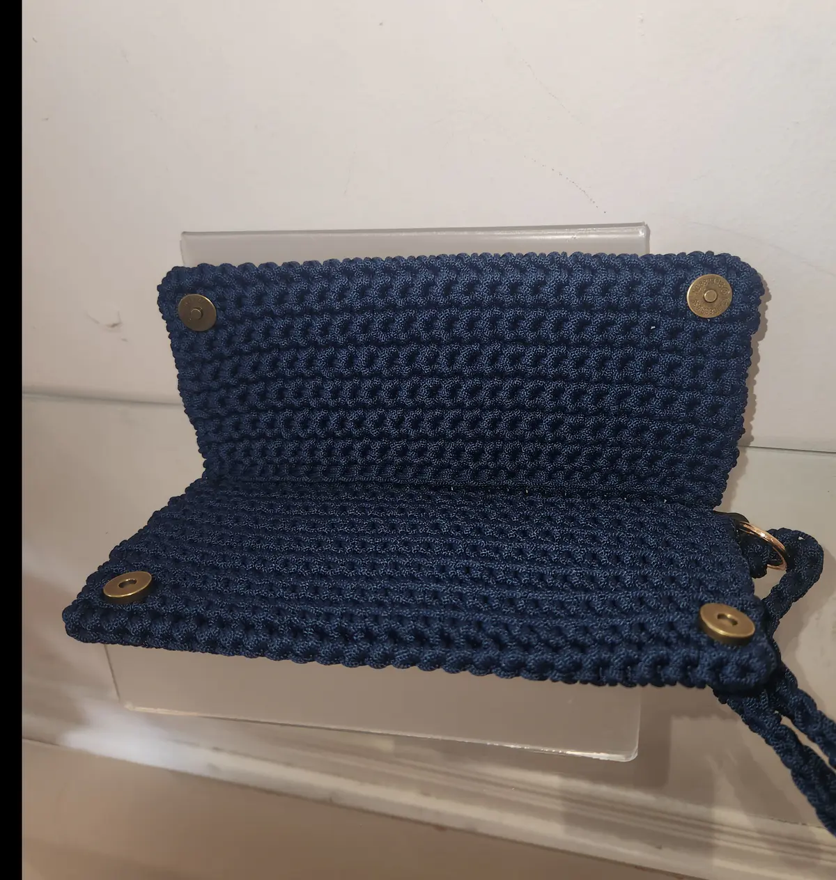 Blue wallet