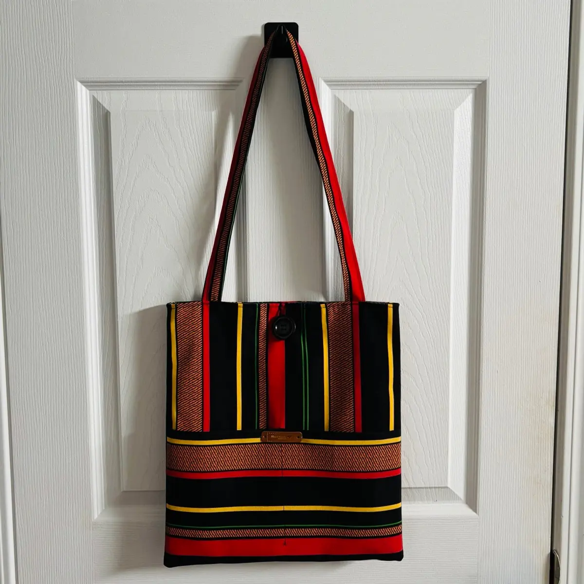 Handmade ankara tote bag for women