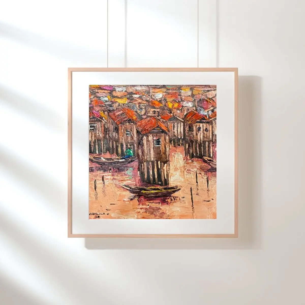 The Makoko Painting Wall Art