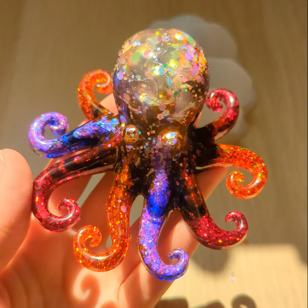 Colourful with sparkles