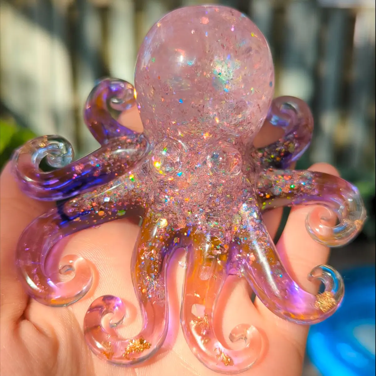 Colourful with sparkles