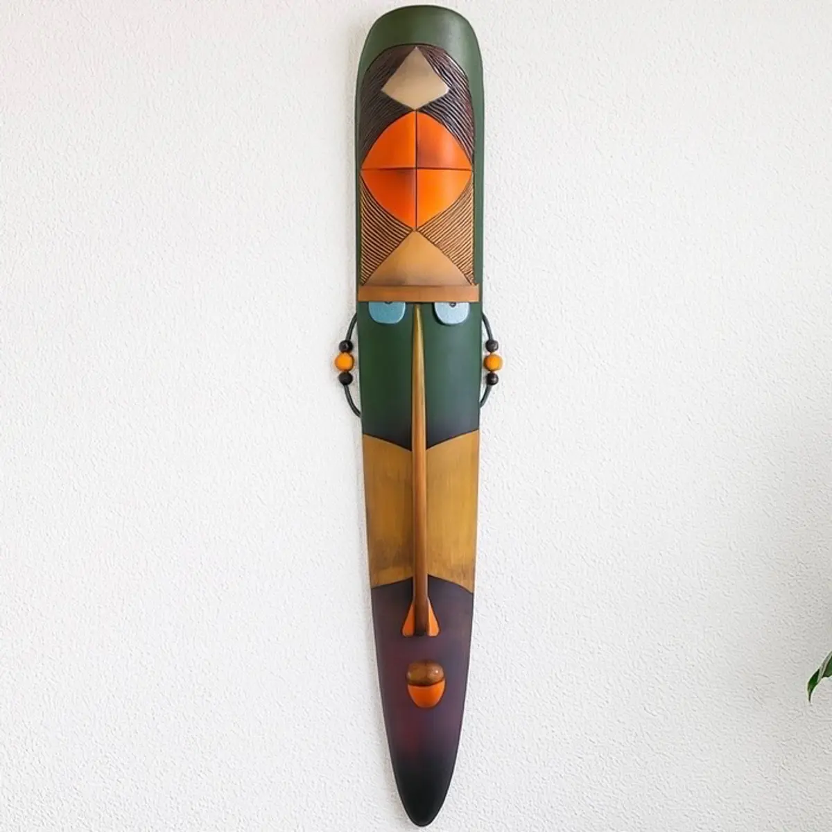 Handcrafted bamboo art