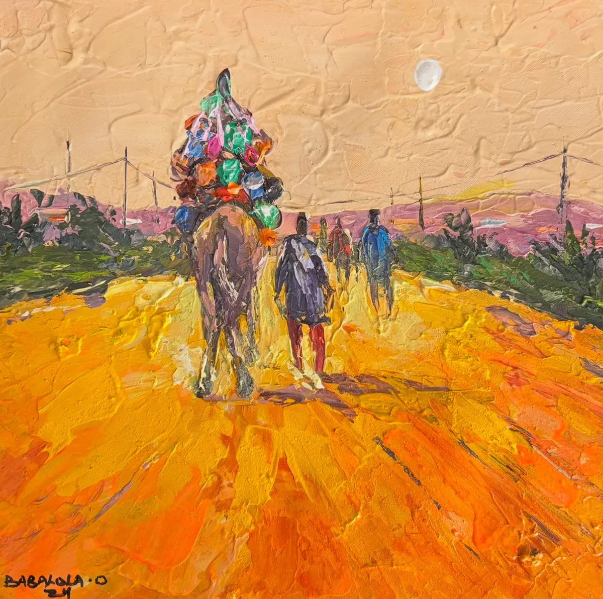 Original handmade Acrylic canvas painting