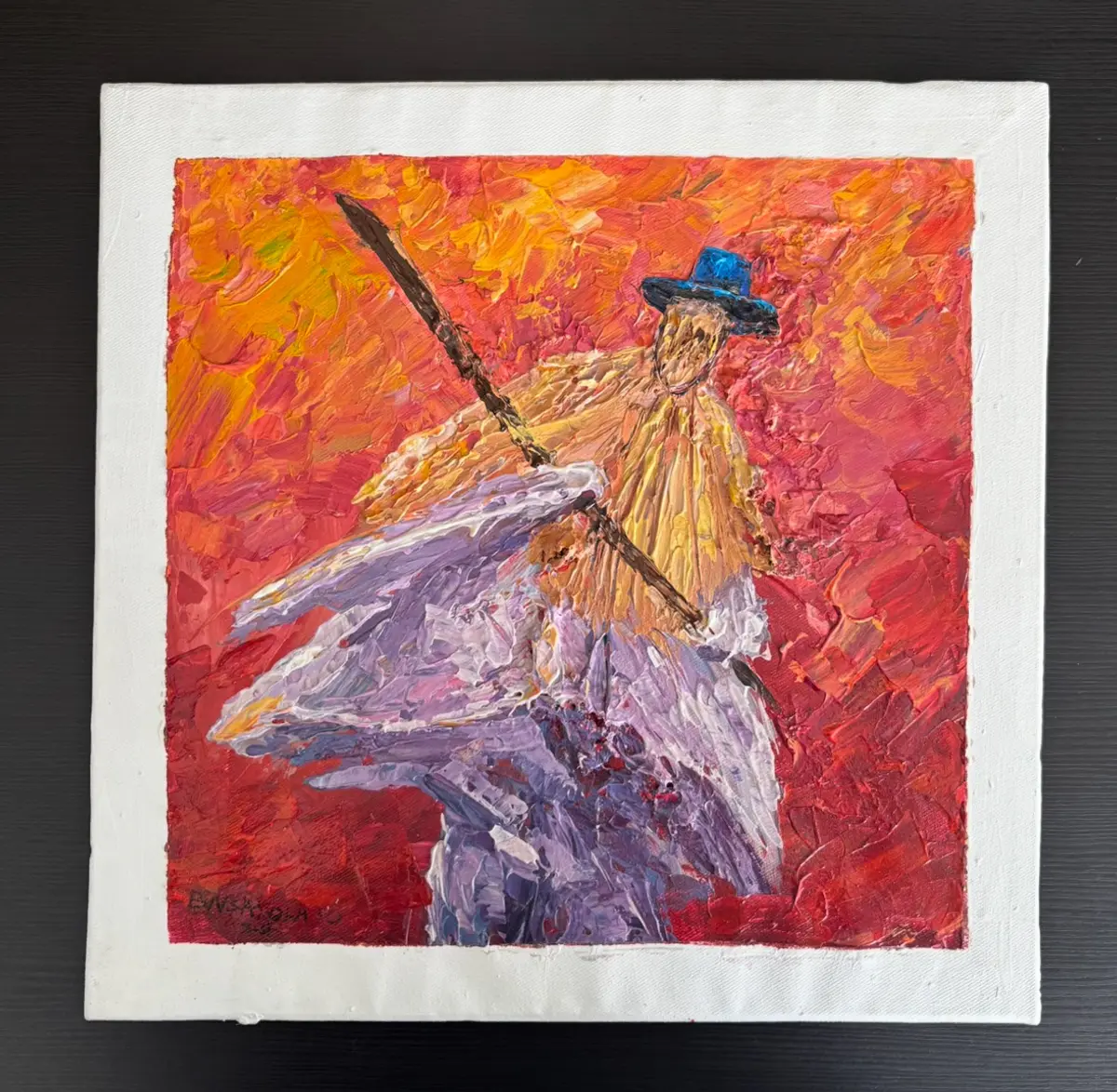 Orginal handmade acrylic canvas painting