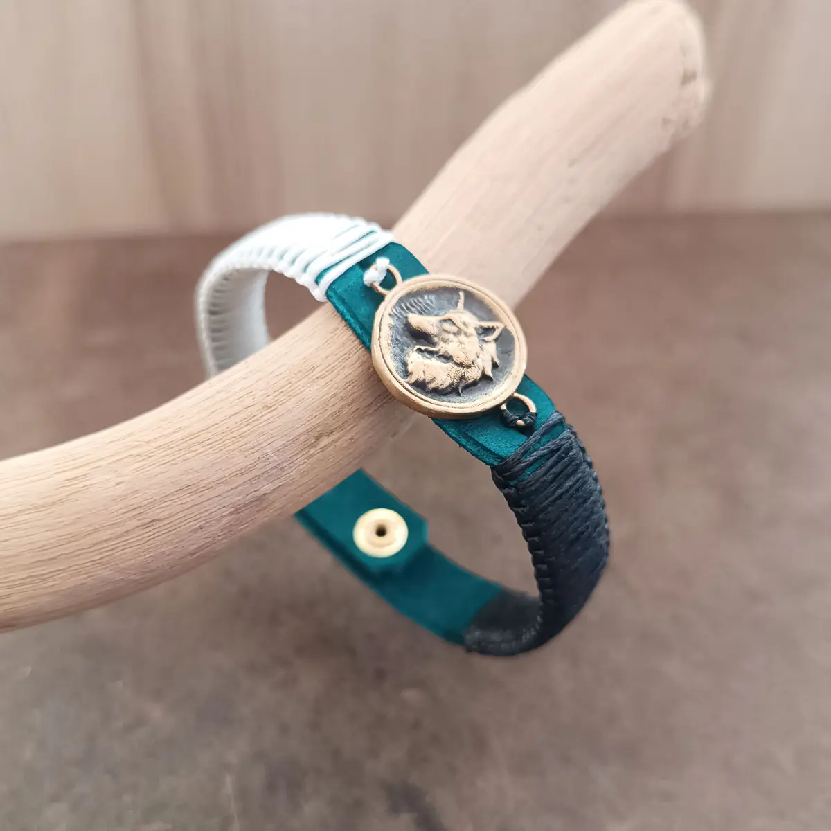 Wolf Black White Close Up