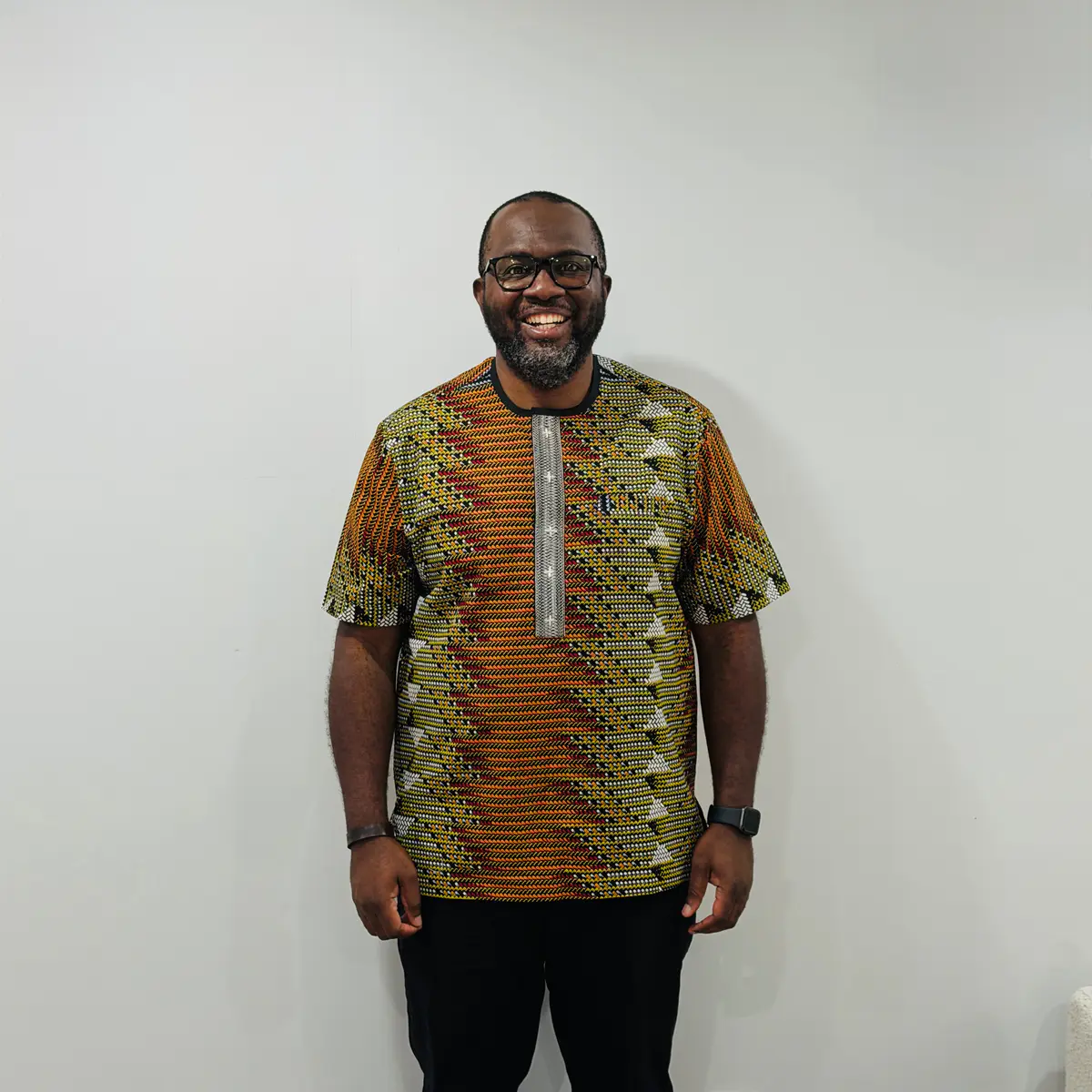 Handmade Ankara Shirt for Men