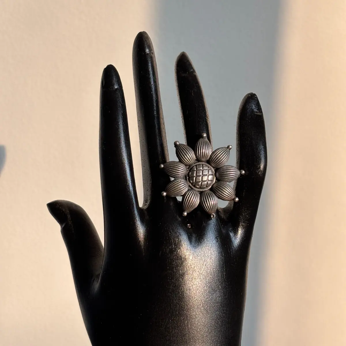 Traditional Oxidized Ring for Women | Ethnic Statement Jewelry