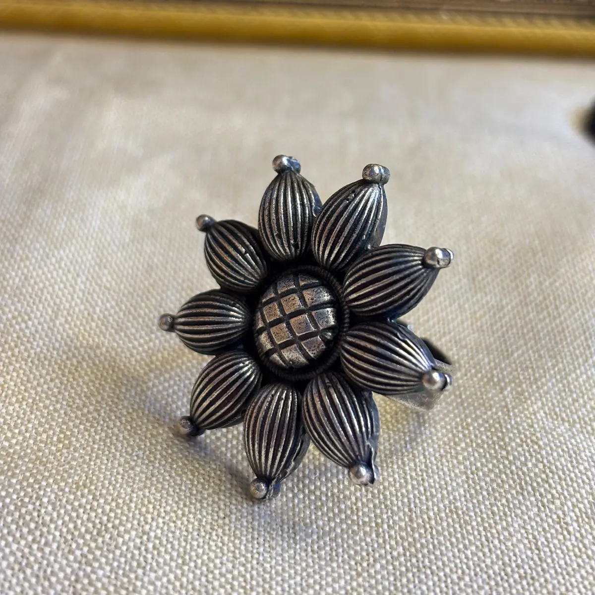 Traditional Oxidized Ring for Women | Ethnic Statement Jewelry