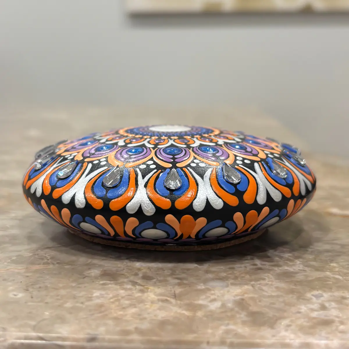 Sideview of a Mandala Rock