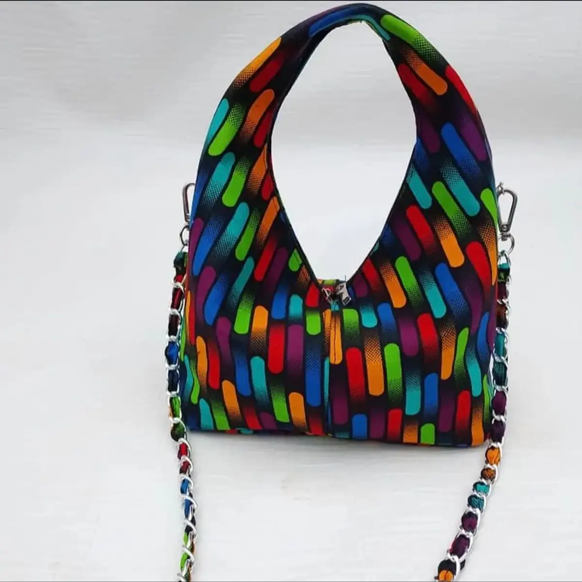 Colourful handbag