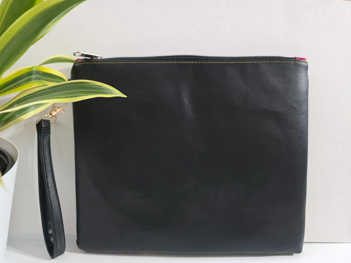 Vibrant Print Clutch 