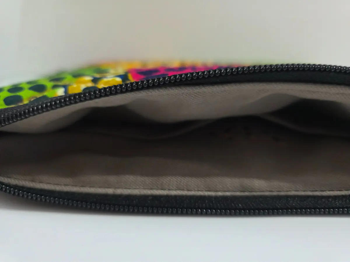 Vibrant Print Clutch 