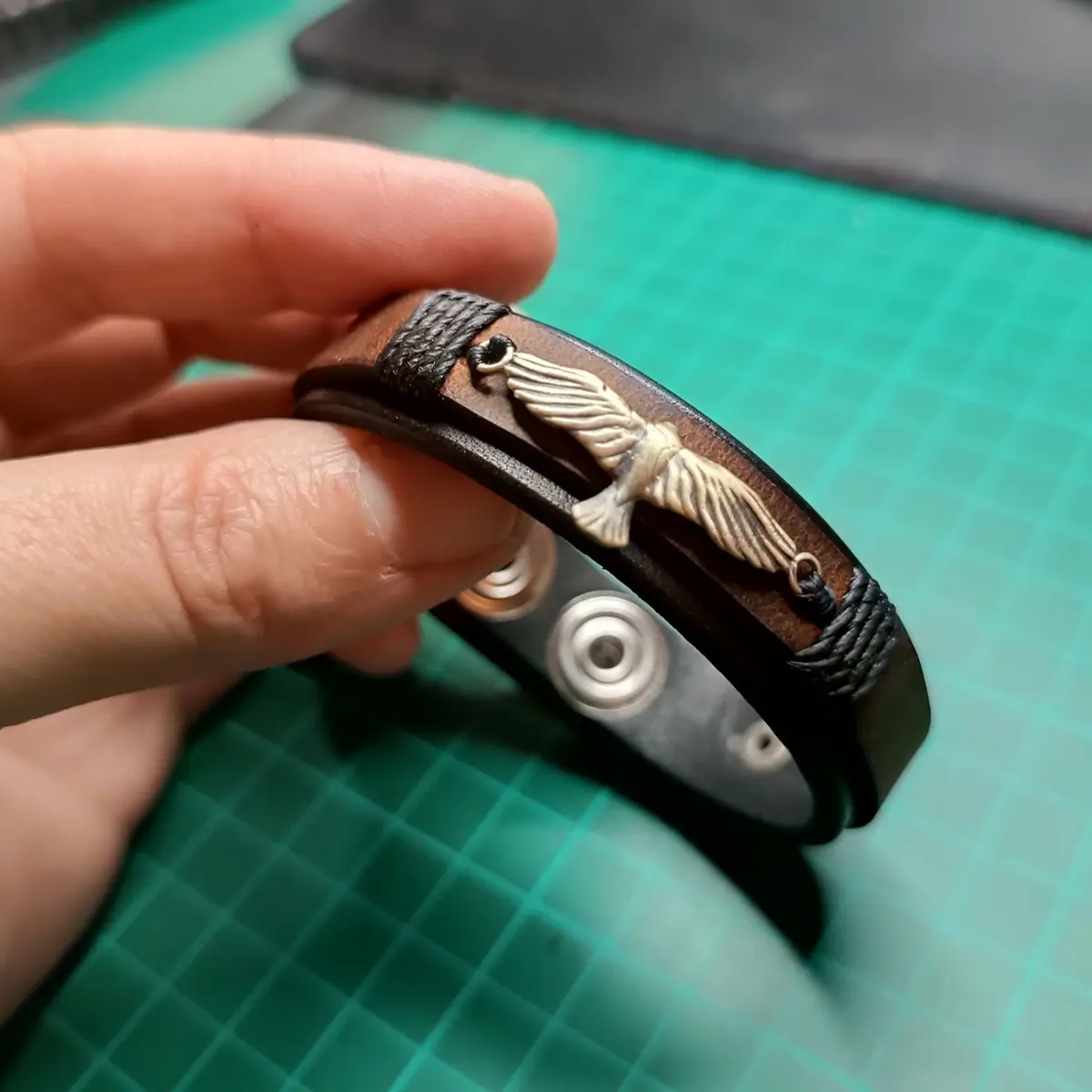 Eagle Bracelet making of