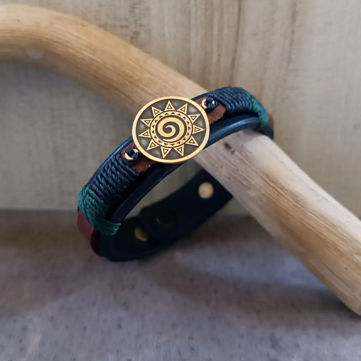 Koru Spiral Sun Close Up