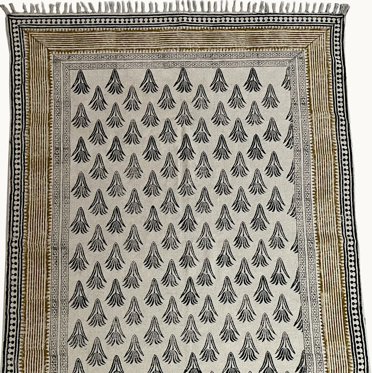Buy premium handmade cotton rugs from India. Ethically crafted, stylish & perfect for living room and bedroom décor.